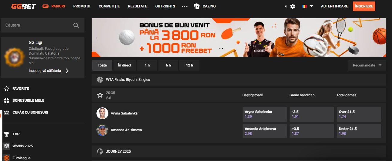 Pariati pe sporturi traditionale la GGBet